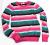 H&amp;M słodki sweterek w kolorowe paski 146/152
