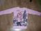 śliczna bluzka tunika dla dziewczynki 116 różowa