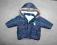 Next granatowa zimowa ciepła jak nowa R 74
