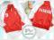 WORLD FOOTBALL sportowa bluza DANMARK 7 l 122cm