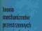 TEORIA MECHANIZMÓW PRZESTRZENNYCH I MANIPULATORÓW