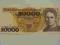 banknot 20000zlotych 1989 ak unc