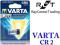 CR2 VARTA 3V BATERIA LITOTWA PROF. DO APARATÓW