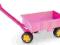 Różowy wózek gigant dla dziewczynek Wader 10958