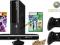 XBOX 360 250GB +KINECT +GRY PL +2 PADY!