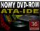 NOWY NAPĘD IDE-ATA DVD-ROM CZARNY + TAŚMA FV23% GW
