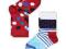 2 Pary Skarpetki Dla Dzieci Happy Socks KOLOROWE