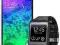 Samsung Galaxy Alpha G850F czarny + zegarek Gear 2