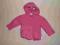 różowa kurtka parka next gwiazdki 6-9 74