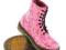 DR MARTENS martensy pink kwiaty glany skóra 39 40