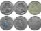 USA  25 c.  3 sztuki
