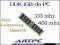 PAMIĘĆ RAM DDR 1GB 400/333mhz / KAŻDY CHIPSET / FV