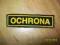 naszywka ochrony
