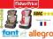 Fotelik 15-36 kg FISHER PRICE BEFIX SP + ORGANIZER