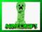 MINECRAFT CREEPER PLUSZAK MASKOTKA GIFT CODE