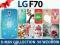 Pokrowiec do / na LG F70 +2x FOLIA