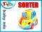 BABY MIX POJAZD SAMOCHÓD SORTER INTERAKTYWNE