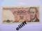 PRL BANKNOT 100 ZŁ 1986 SERIA NG