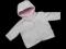 MOTHERCARE_RÓŻOWA POLAROWA BLUZA_KAPTUR_r 56, 0-3m