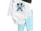 H&amp;M Komplet body spodnie czapka 56 62 68 nowe