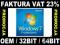 MS WINDOWS 7 PROFESSIONAL 64/32 SP1 PL NOWY F-VAT