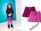 EW693 FANTASTYCZNY ZESTAW! 2 X SPÓDNICZKA 128/134