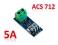 ACS712 Moduł pomiaru pradu 5A ACS712T ARDUINO itp