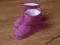 OKAZJA różowe kozaki botki nowe dla dziewczynki 27