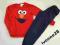 H&amp;M SESAME STREET ROZ 122/128 POLARKOWA elmo