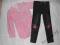 CUDNY ZESTAW - TUNIKA+LEGGINSY H&amp;M 122/128