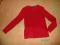 Czerwony sweter sweterek z wełną 140 146 Święta