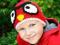 CZAPKA ANGRY BIRDS czerwony 42-45cm HIT