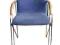 Krzesło konferencyjne niebieskie