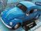 NIEBIESKI VOLKSWAGEN GARBUS CLASSIC 1:34 WELLY