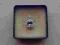 Wisior z pięknym topazem srebro próba 925