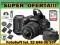 NIKON D5100 + 18-55 VR +55-200 VR +16GB TORBA RATY