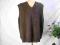 Kamizelka brązowa ładna wygodna w noszeniu
