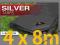 PLANDEKA SREBRNA MAX.GRUBA  4x8m /160gr HURTOWNIA