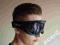 Gogle okulary narciarskie czarne EVEREST anti fog