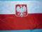 Flaga Polska - bandera z godłem 150x90cm NAJTANIEJ