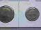 Zestaw 2 monet USA half dollar 1974 quarter dollar