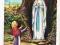 Matka Boska Lourdes włoska pocztówka