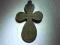 Krzyżyk liściak-pamiątka z missyi -XIX wiek
