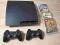 SONY Playstation 3 SLIM 160GB + 2x Pad i 3 GRY