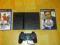 KONSOLA PLAYSTATION 2  PAD SONY 2 GRY 100%sprawna