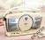 RADIO ODTWARZACZ RETRO CD MP3 USB SD BUDZIK PILOT