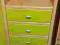 Regał z szufladami,