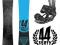 NOWY ZESTAW SNOWBOARD 155 WIĄZANIA HEAD FREERIDE