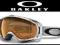 GOGLE OAKLEY CROWBAR FACTORY BIAŁE NARTY SNOWBOARD