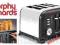 MORPHY RICHARDS  Toster Opiekacz Black 4 Kromki